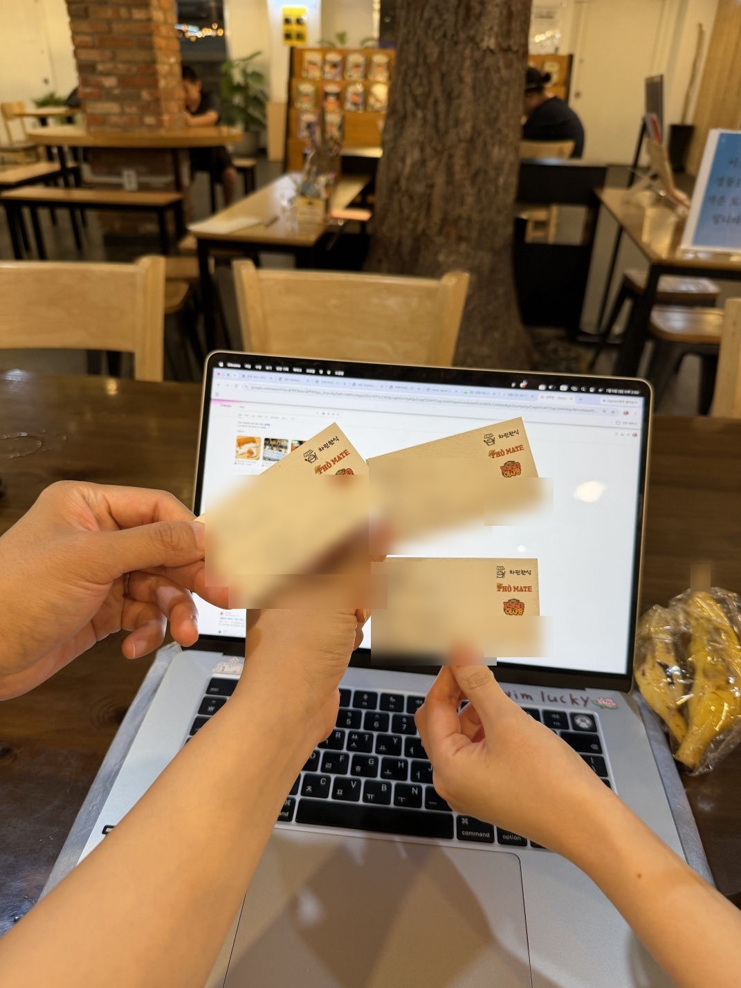 청년몰 대표 인터뷰 현장
